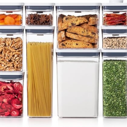 OXO Good Grips 10-Piece POP Container Set for Kitchen Storage, Pantry Organization