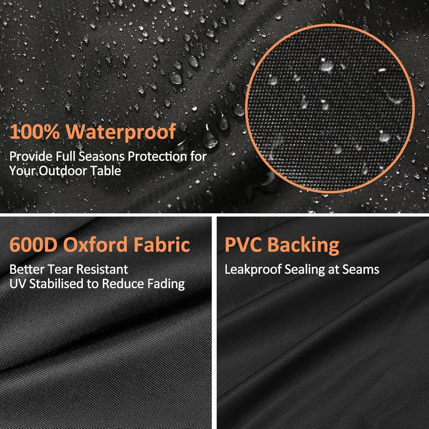 Pizza Oven Cover for Ooni Karu 12 and Karu 12G Multi-Fuel Pizza Oven, Waterproof 600D Heavy Duty Carry Cover, Portable Bag with Strap Design - Image 6