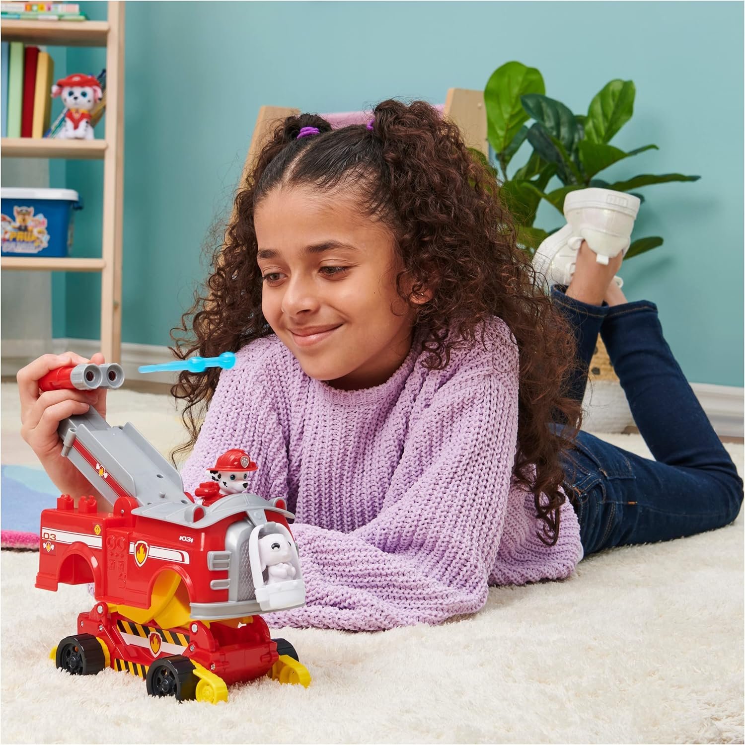 Paw Patrol, Marshall Rise and Rescue Transforming Toy Car with Action Figures and Accessories, Kids Toys for Ages 3 and up - Image 3