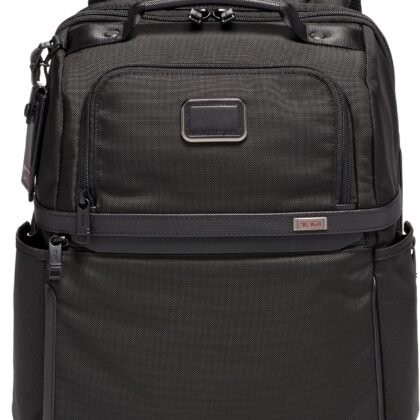 TUMI - Alpha Slim Solutions Brief Pack - Travel Laptop Backpack - Lightweight Business Backpack - Black