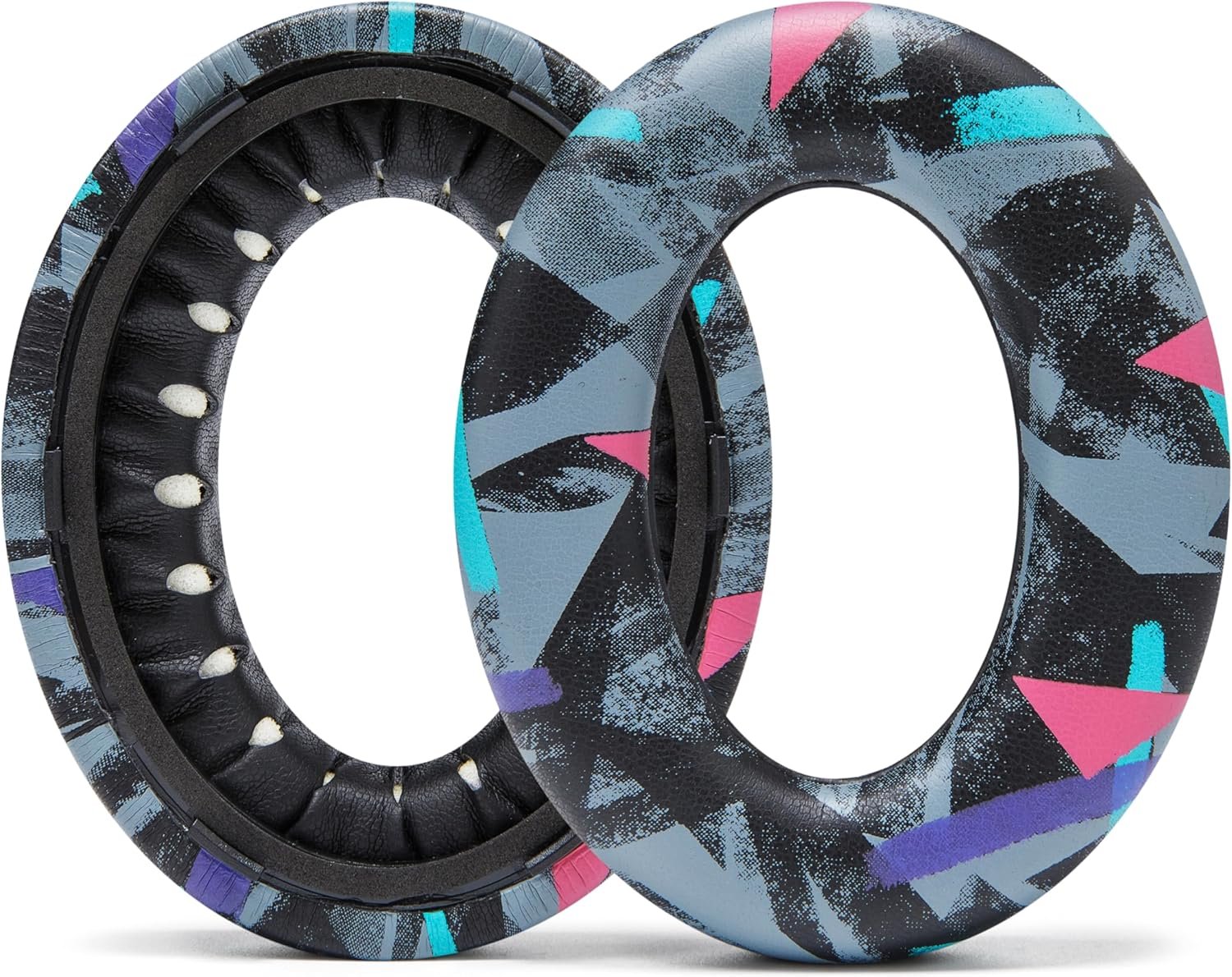 WC PadZ QC Ultra – Upgraded Replacement Earpads Compatible with Bose QuietComfort Ultra Gen 1 & Gen 2 by Wicked Cushions | Enhanced Comfort, Thickness & Durability | 90's Black - Image 8