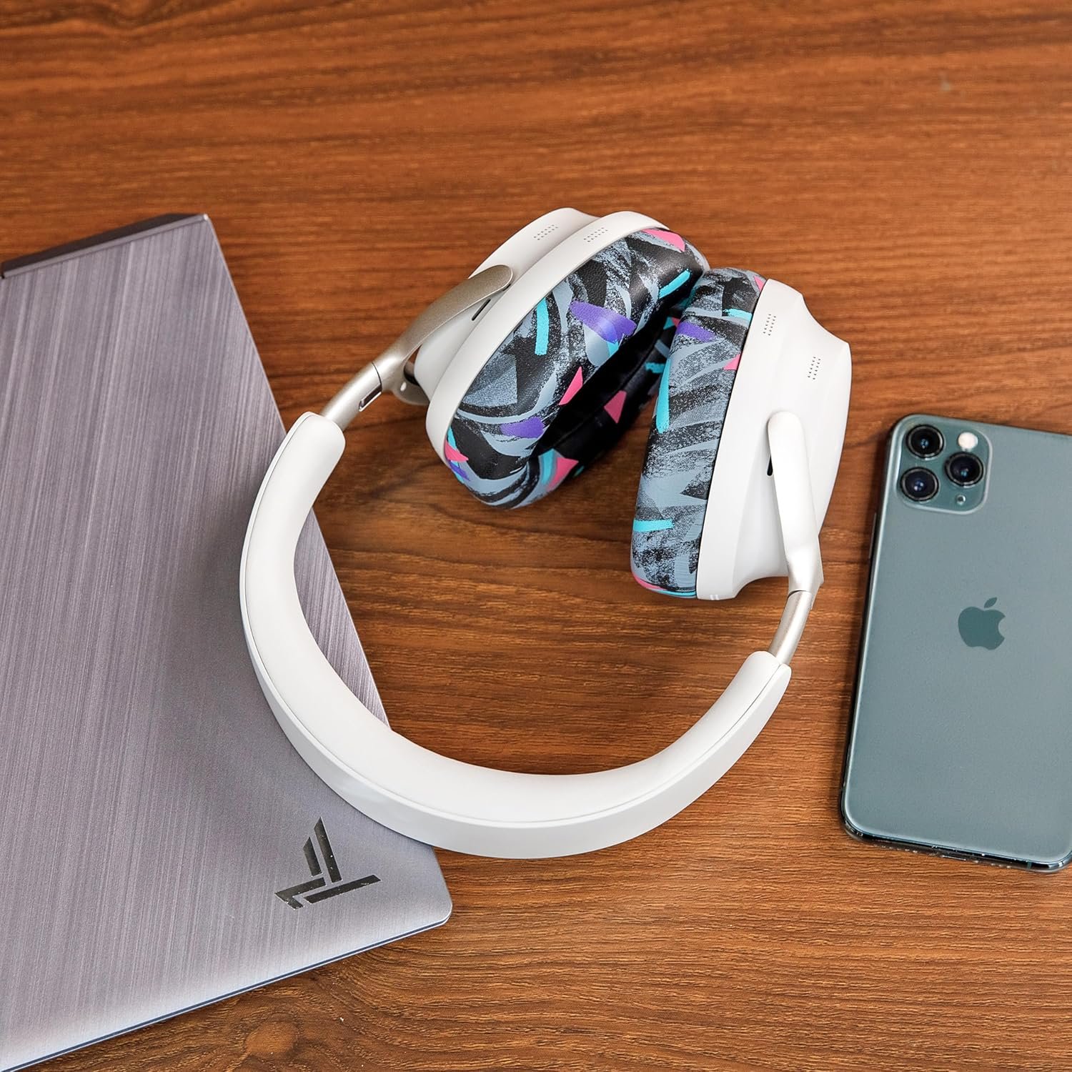 WC PadZ QC Ultra – Upgraded Replacement Earpads Compatible with Bose QuietComfort Ultra Gen 1 & Gen 2 by Wicked Cushions | Enhanced Comfort, Thickness & Durability | 90's Black - Image 3