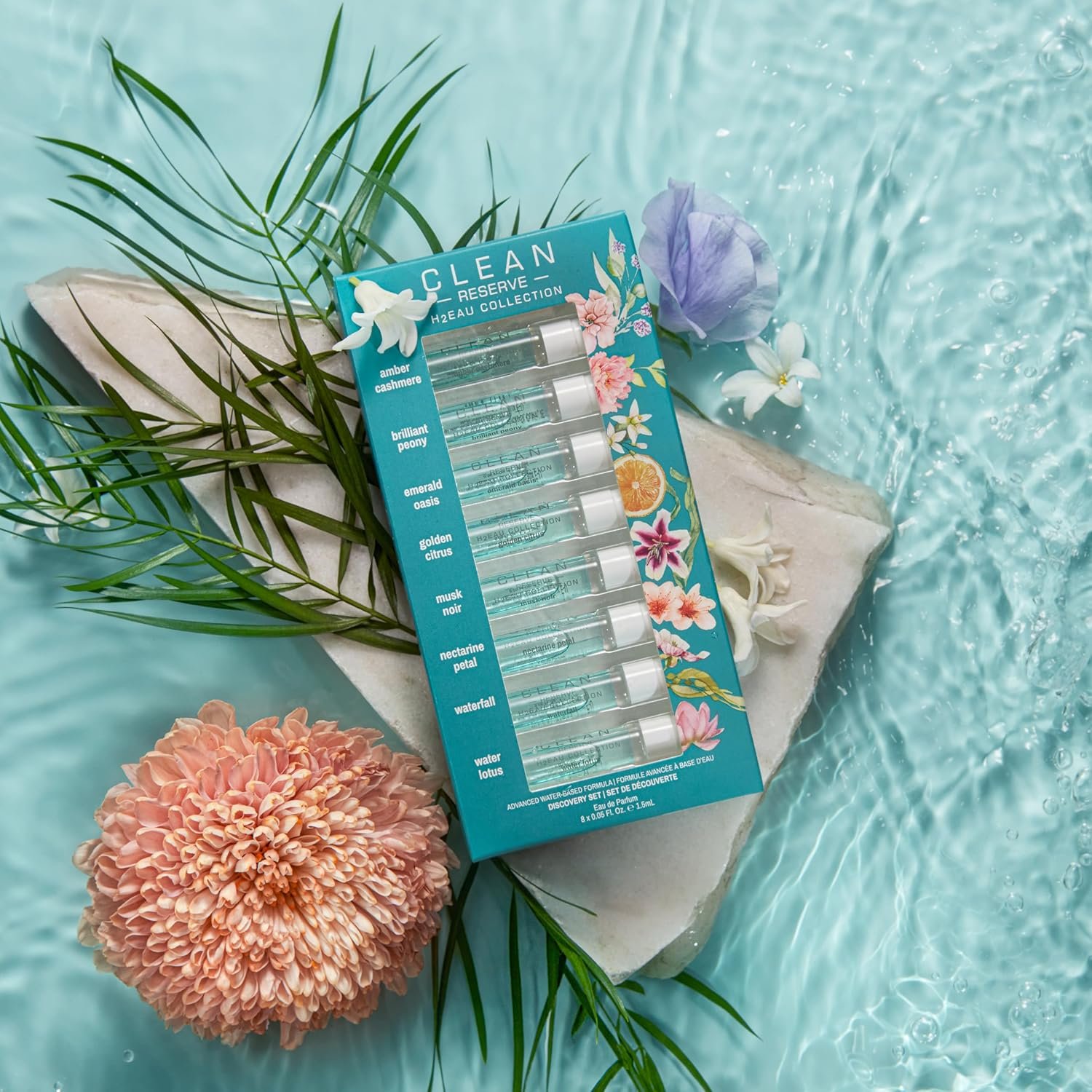 CLEAN H2EAU Fragrance Discovery Gift Set, Travel Mini Size, Water-Based Layerable Daily Perfume, Cruelty-Free, Ethyl Alcohol, Phthalate & Paraben Free - Image 11