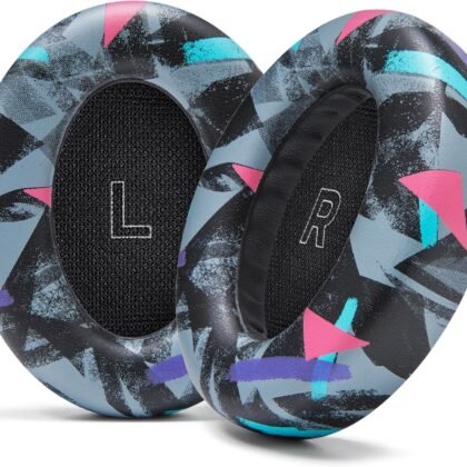 WC PadZ QC Ultra – Upgraded Replacement Earpads Compatible with Bose QuietComfort Ultra Gen 1 & Gen 2 by Wicked Cushions | Enhanced Comfort, Thickness & Durability | 90's Black