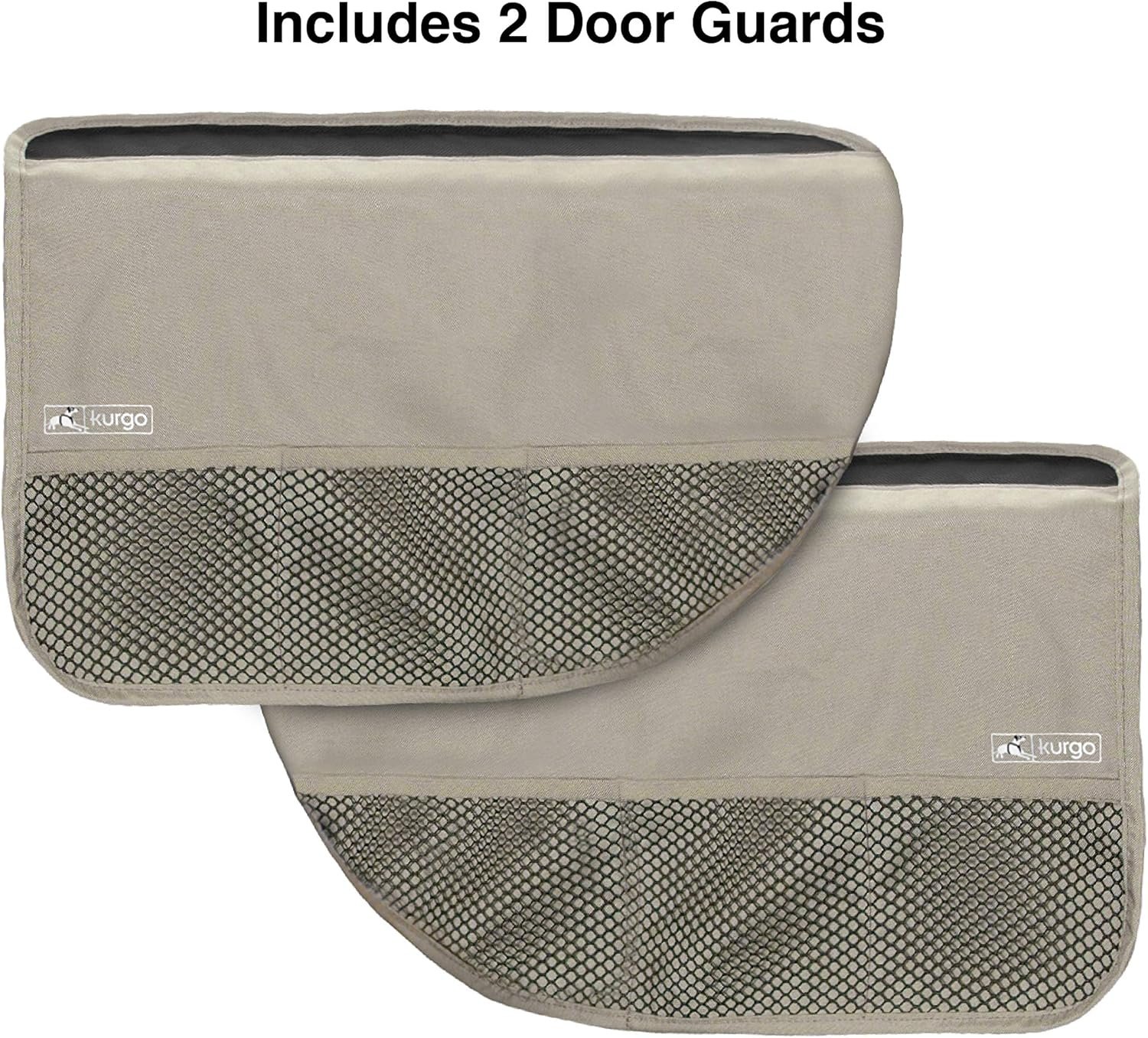 Kurgo Rover Car Door Guard - Interior Scratch Blocker - Paw Scratch Barrier - Waterproof Door Shield - Durable Rufftex Edging - Car Guard - Universal Fit for Most Cars - Hampton Sand - Image 4