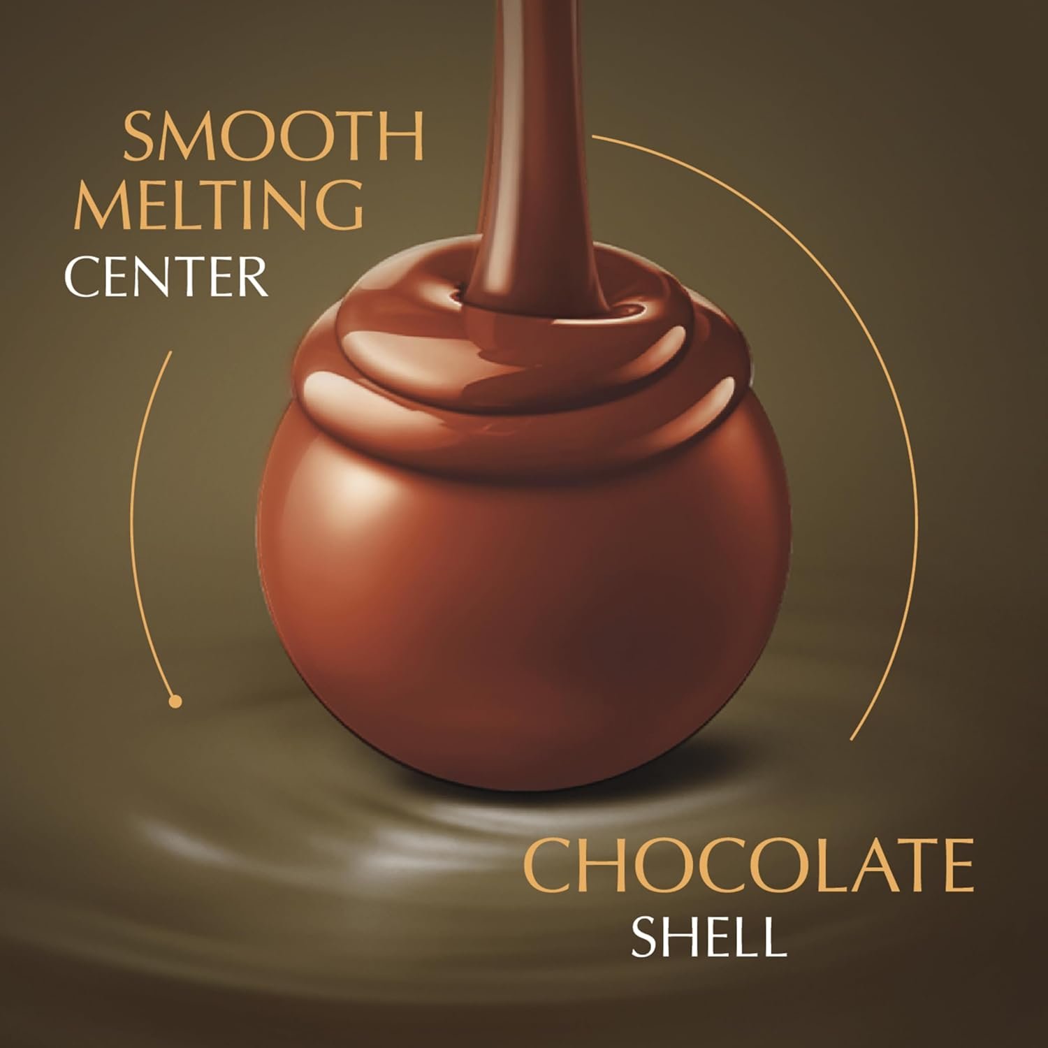 Lindt LINDOR Assorted Chocolate Truffles 90 Count Gift Box, Chocolate Candy with Smooth, Melting Truffle Center, 38.4 oz. Box - Image 2