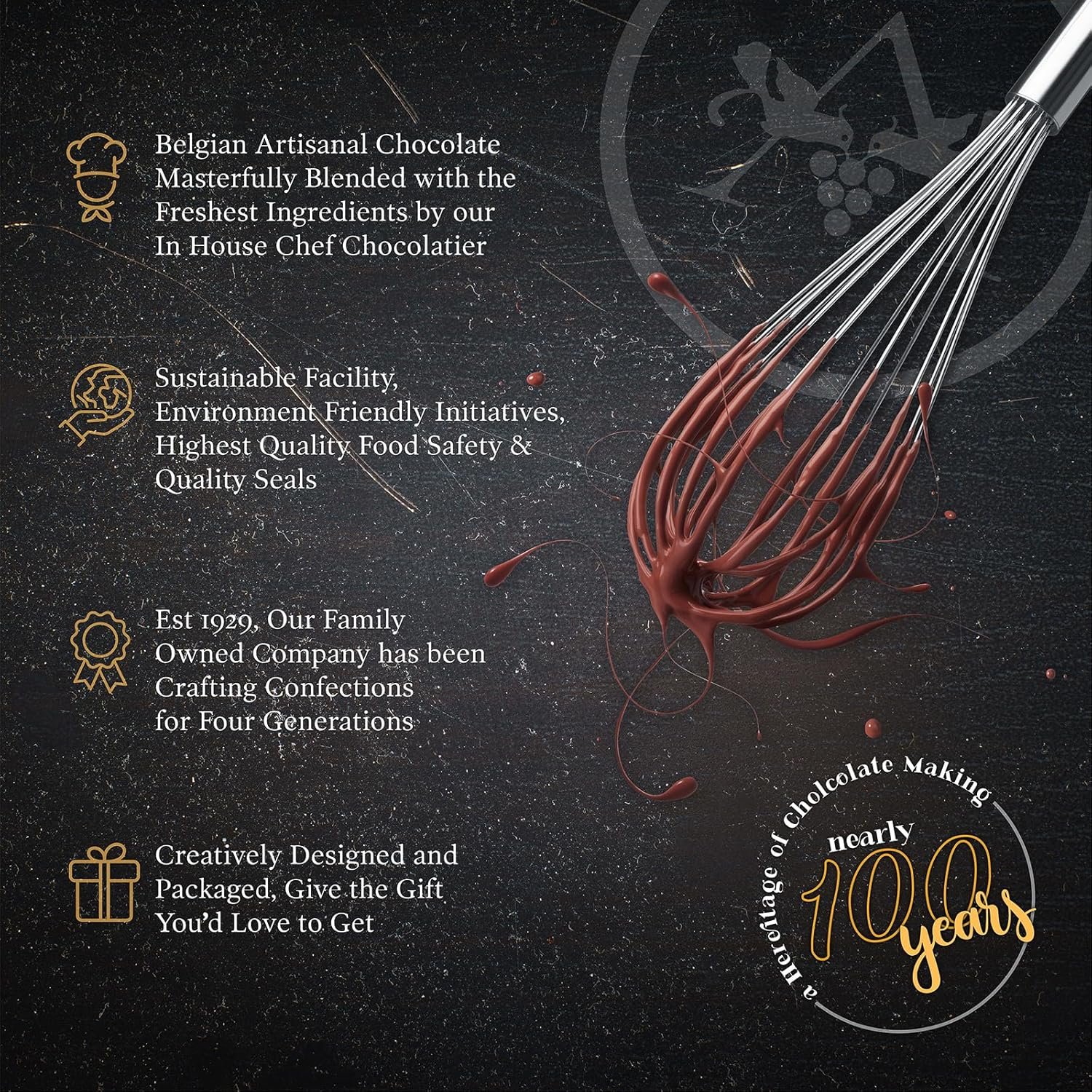 Astor Chocolate Winter Christmas Gift Basket Chocolate Stocking Stuffers, S’mores, Assorted Rich Belgian Milk and Dark Chocolate Covered Pretzel Twists & Rods, Grahams, Holiday 2025 Gift Box - Image 4