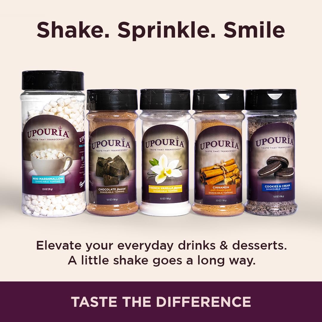 Upouria Mini Marshmallow Beverage and Dessert Topper, Rich Flavor Enhancer for Coffee, Hot Chocolate, Ice Cream, 2.5oz - Image 7