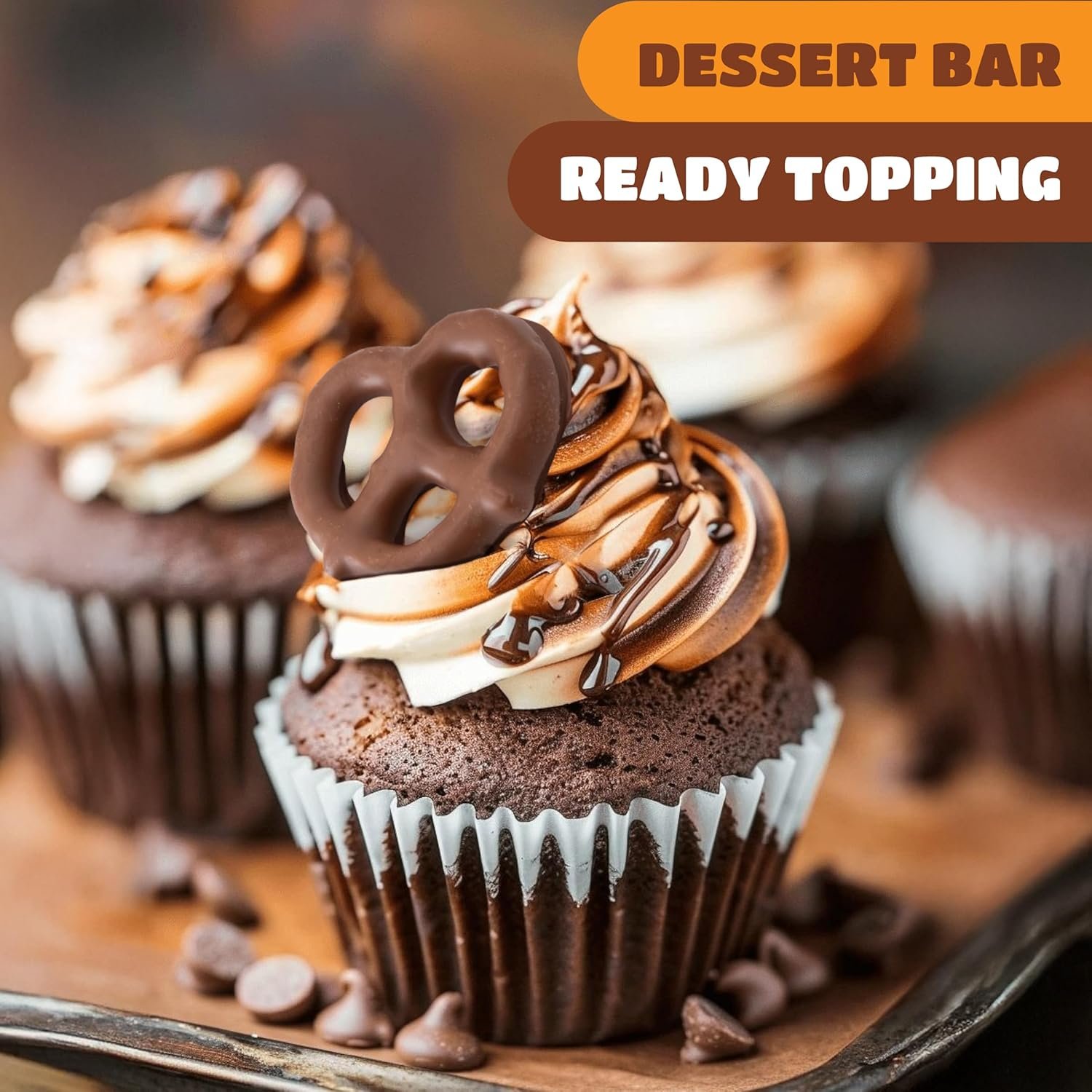 Milk Chocolate Pretzels - 5 Pound Bulk Pack - Chocolate-Covered Pretzels for Office Bowls, Snacking, and Gifting - Sweet & Salty Snack - Crunchy Holiday Treat - Image 5