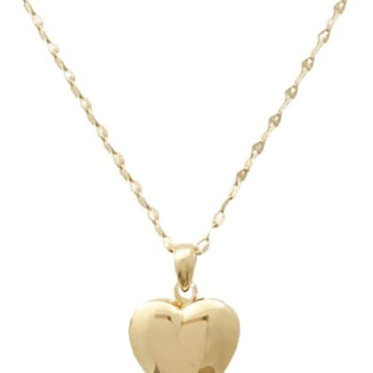 HONEYCAT Puffy Heart Locket in Gold, Rose Gold, or Silver | Minimalist, Delicate