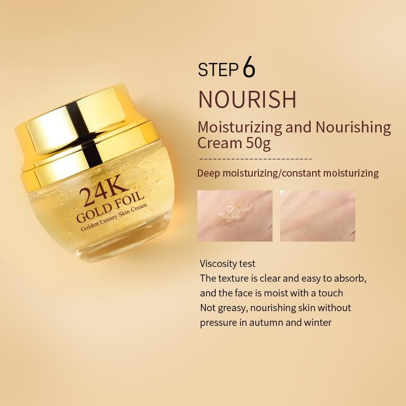 9-Piece Skincare Set for Women - Hypoallergenic, Moisturize the Skin - Collagen & Hyaluronic Acid & Snail Mucin Infused - Ideal for All Skin Types Set - Image 9