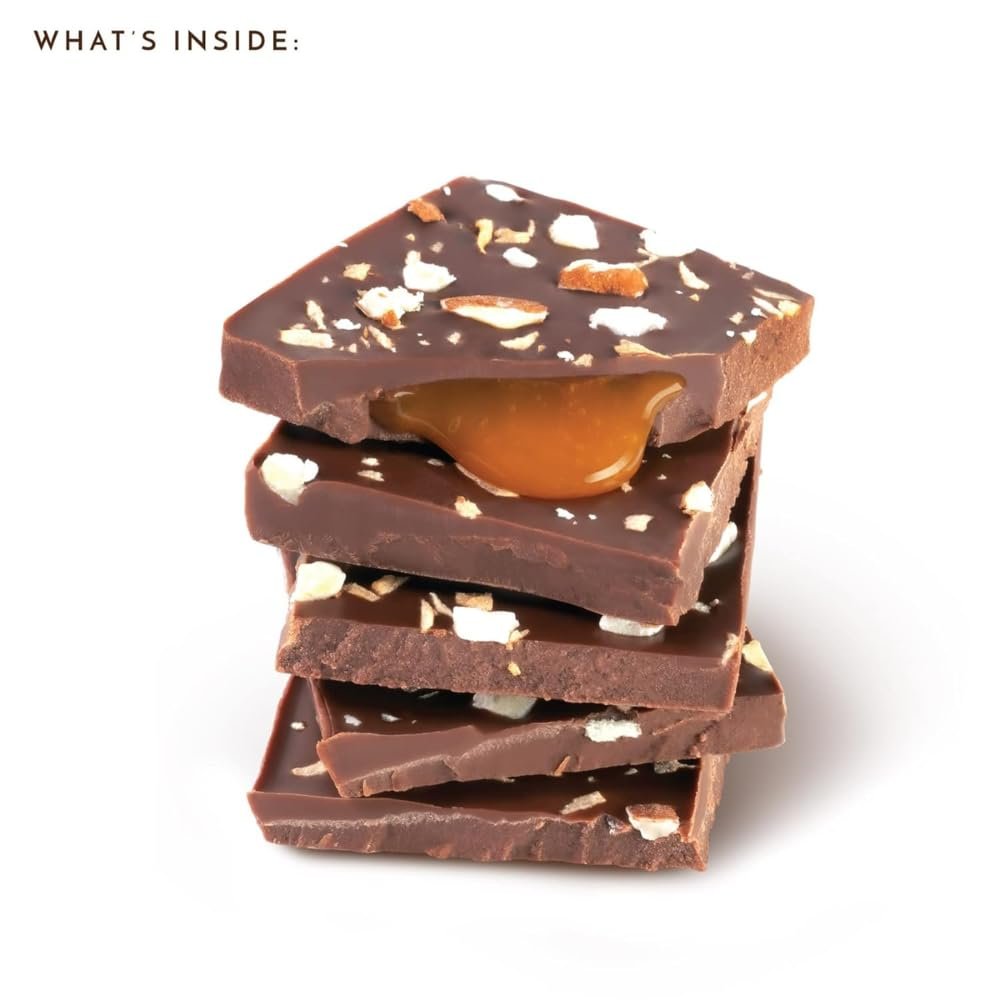 Ethel M Chocolates Small-Batch Gourmet Milk Chocolate Bar with Artisanal Coconut Caramel Soft Center and Drizzled on Roasted Almonds Toasted Coconut Flakes (85g) - Image 4