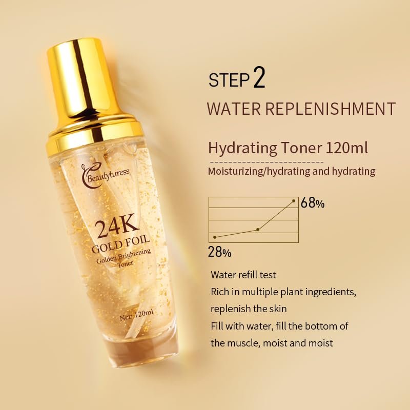 9-Piece Skincare Set for Women - Hypoallergenic, Moisturize the Skin - Collagen & Hyaluronic Acid & Snail Mucin Infused - Ideal for All Skin Types Set - Image 7