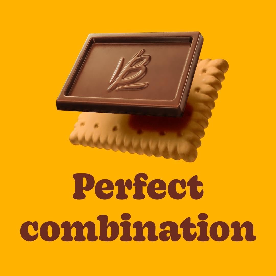 Bauducco Choco Biscuit Cookies – Crispy Chocolate-Covered Biscuits, Individually Wrapped for Snacking, Dessert, and Lunch Boxes, 25.3 oz (Pack of 40) - Image 5