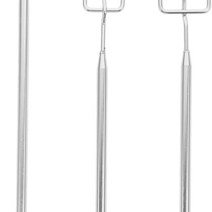 3Pcs Chocolate Dipping Tools, Stainless Steel Truffle Candy Dipping Tools Set, Baking Supplies Stainless Steel Fondue Fork, Cooking Supplie for Home Bakers Dishwasher Safe