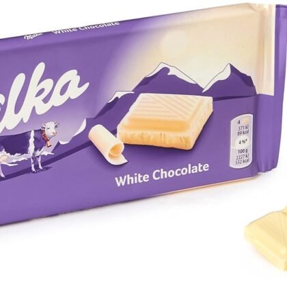 Milka (Germany) Weisse Schokolade (White Chocolate) 3-Pack