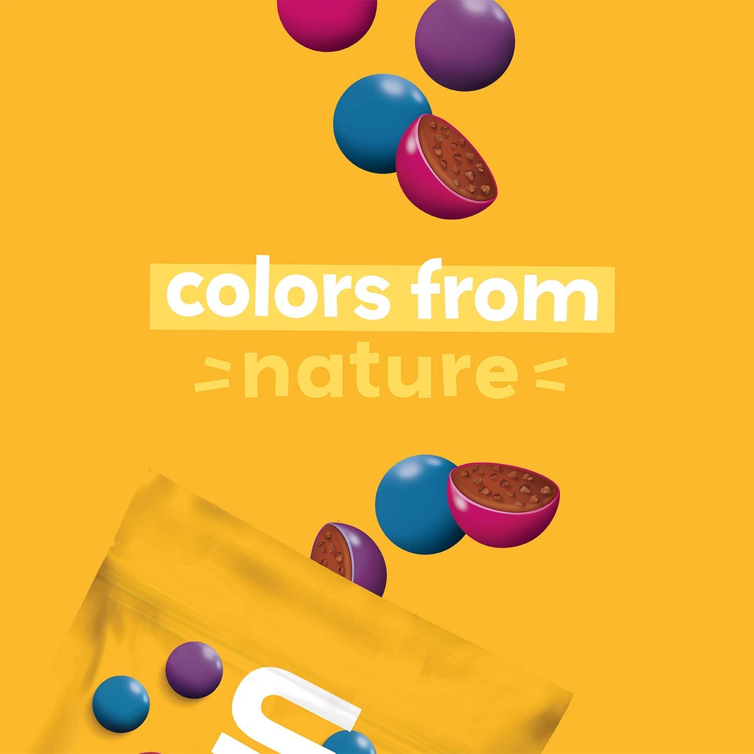 Unreal, Candy Coated Chocolate Crispy Quinoa Gems Bag, 5 Ounce - Image 5