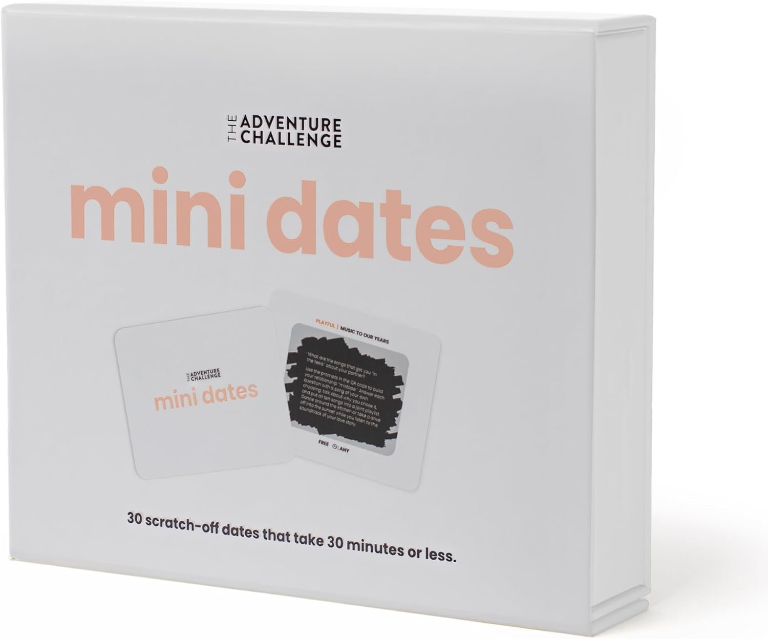 Mini Dates – Date Night Ideas for Busy Couples | 30 Meaningful Dates Under 30min | The Original Scratch-Off Date Night Game | Couples Gift | Valentines Day Gifts for Him & Her