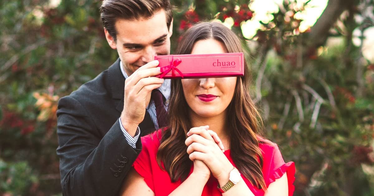 Chuao Chocolatier Taste the Joy Assorted Mini Gourmet Chocolate Bars Gift Box | Milk and Dark Chocolate Flavor Variety Sampler For Birthday, Mother’s and Father’s Day, Thank you, Corporate Gift Baskets | 8 Bars - Image 7