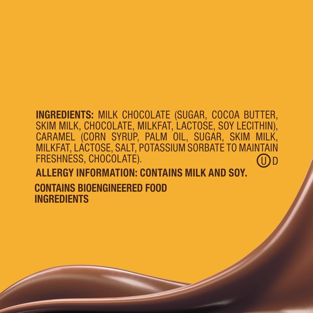 DOVE PROMISES Milk Chocolate & Caramel Candy, Chocolates Individually Wrapped, Candy Bulk Bag, 12.67 Oz Large Bag - Image 3