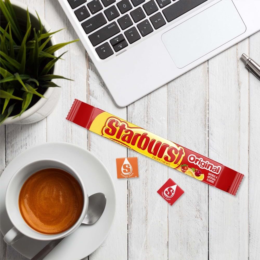 SKITTLES & Starbust Assorted Candy Variety Pack for Holidays, Gifts, Parties, Candy Assortment, 37.05 oz (18 Count) Bulk Box - Image 8