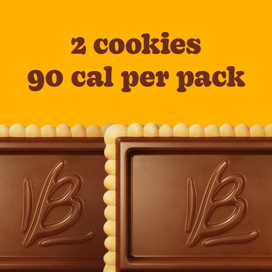 Bauducco Choco Biscuit Cookies – Crispy Chocolate-Covered Biscuits, Individually Wrapped for Snacking, Dessert, and Lunch Boxes, 25.3 oz (Pack of 40) - Image 4