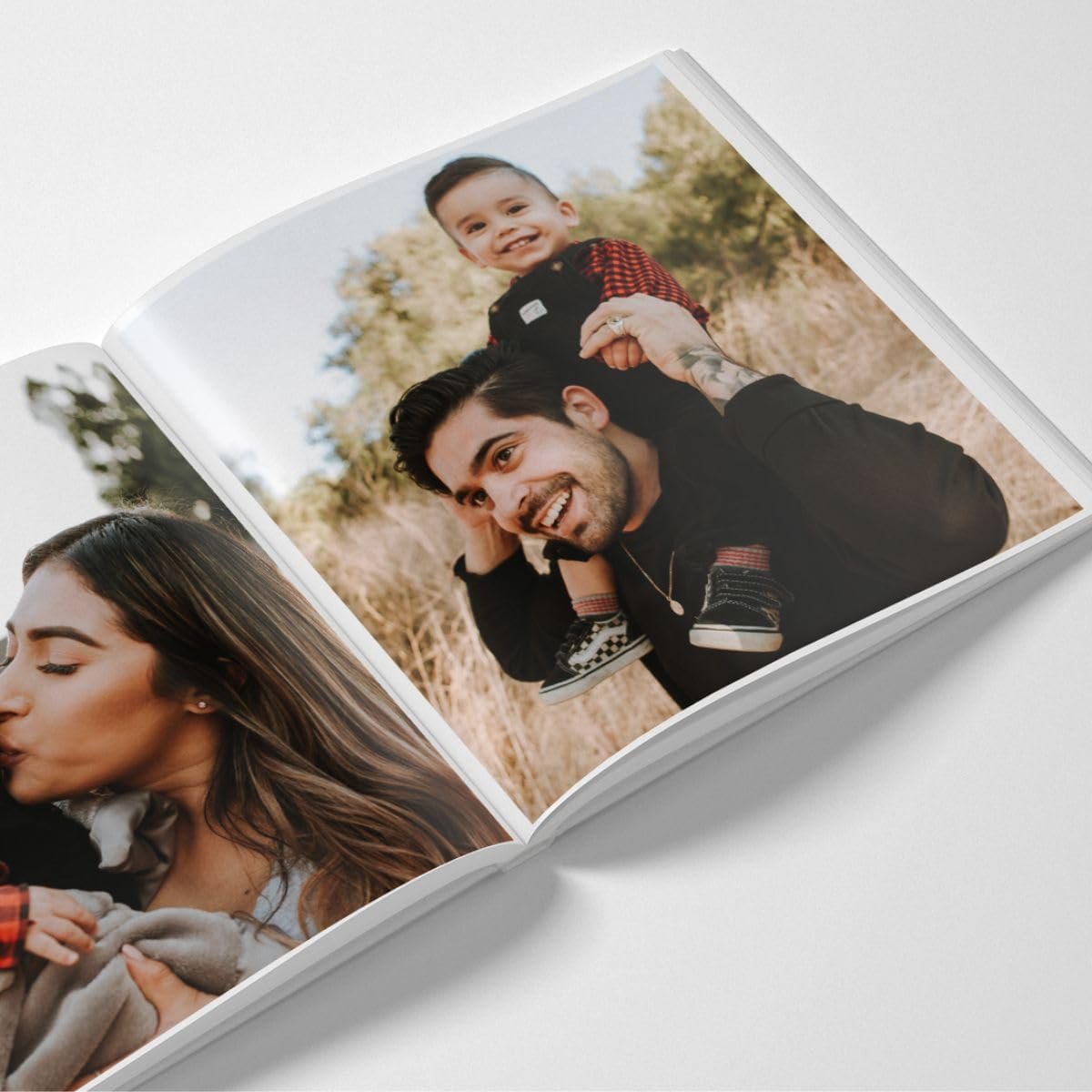 Personalized PhotoBook 8x8" Hard Cover - Print Your own Memory PhotoBook, Photo Gifts (20 Photos)