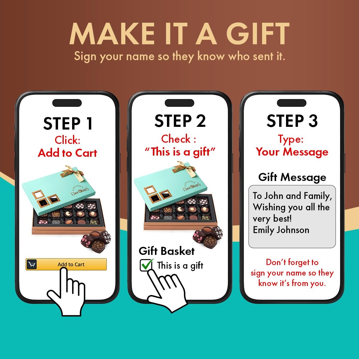 Vegan Dark Chocolate Truffles Gift Box, 15 Pieces of Easter Chocolates Gift Box, Ultimate Assorted Chocolates for Birthdays, Holidays or Corporate Gifts, A Premium Kosher Chocolate Experience for Gifting - Image 7