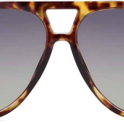 Trendy Polarized Aviator Sunglasses for Women Men Oversized Vintage 90s Designer Shades AP3755