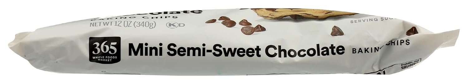 365 by Whole Foods Market, Mini Semi-Sweet Chocolate Baking Chips, 12 Ounce - Image 6