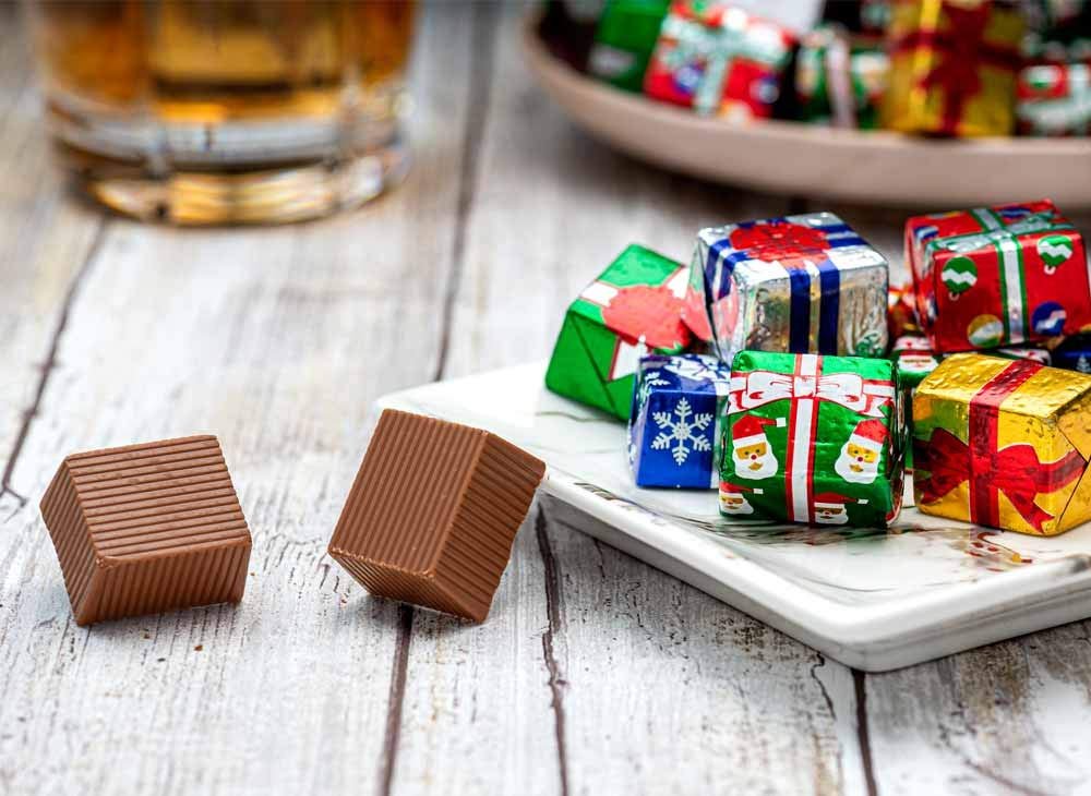 Madelaine Milk Chocolate Christmas Presents – Individually Wrapped Holiday Chocolates for Kids – Christmas Candy Stocking Stuffers & Holiday Gift Basket Treats – 8 oz Bag (Approx. 24 Pieces) - Image 3