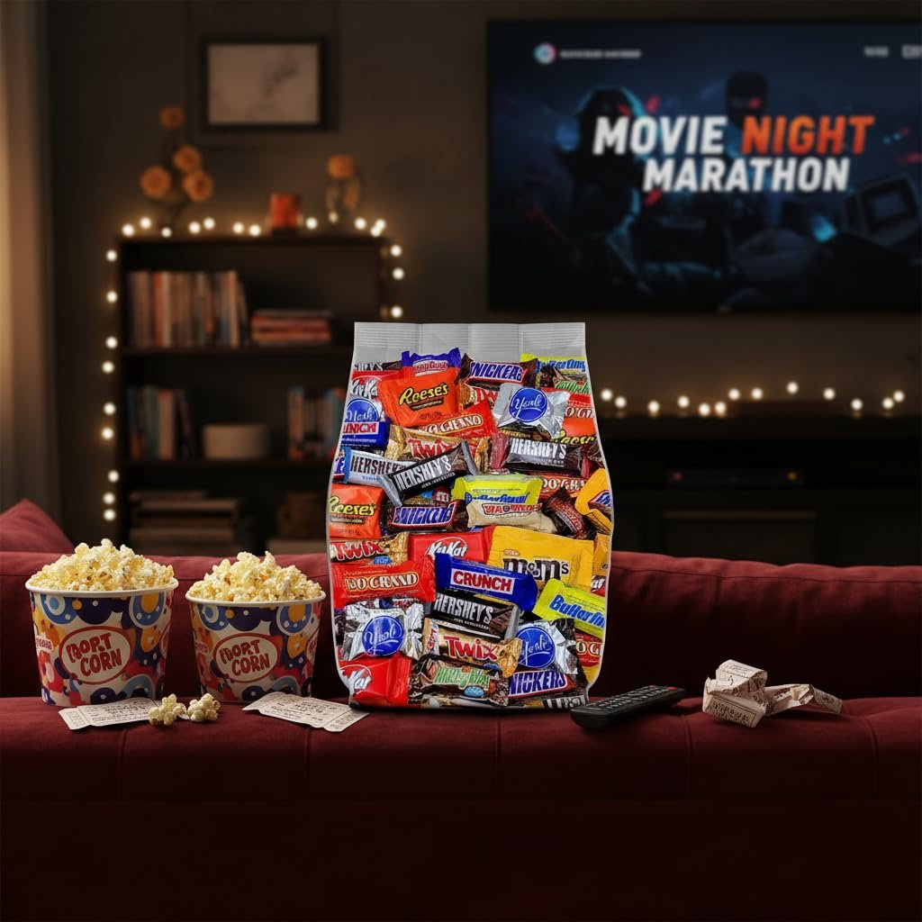 Assorted Chocolate Candy Variety Pack - 5lb Easter Candy Bulk Chocolate Candy Individually Wrapped - Bulk Candy Assortment for Easter Baskets, Party Favors, Office Snacks & Candy Bowls - 5 Pounds - Image 3