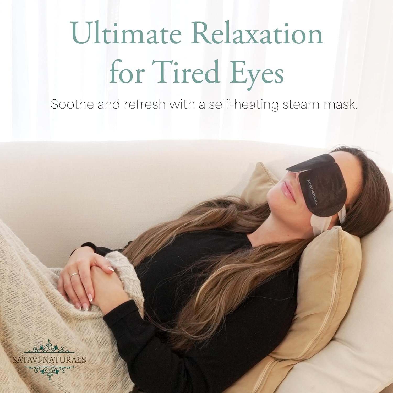 Spa Gift Set for Women – The Mini Spa Retreat | Bath Bombs, Sugar Scrub, Candle, 24K Gold Eye Masks & Steam Eye Mask | Self Care & Relaxation Gift Box for Stress Relief at Home - Image 4