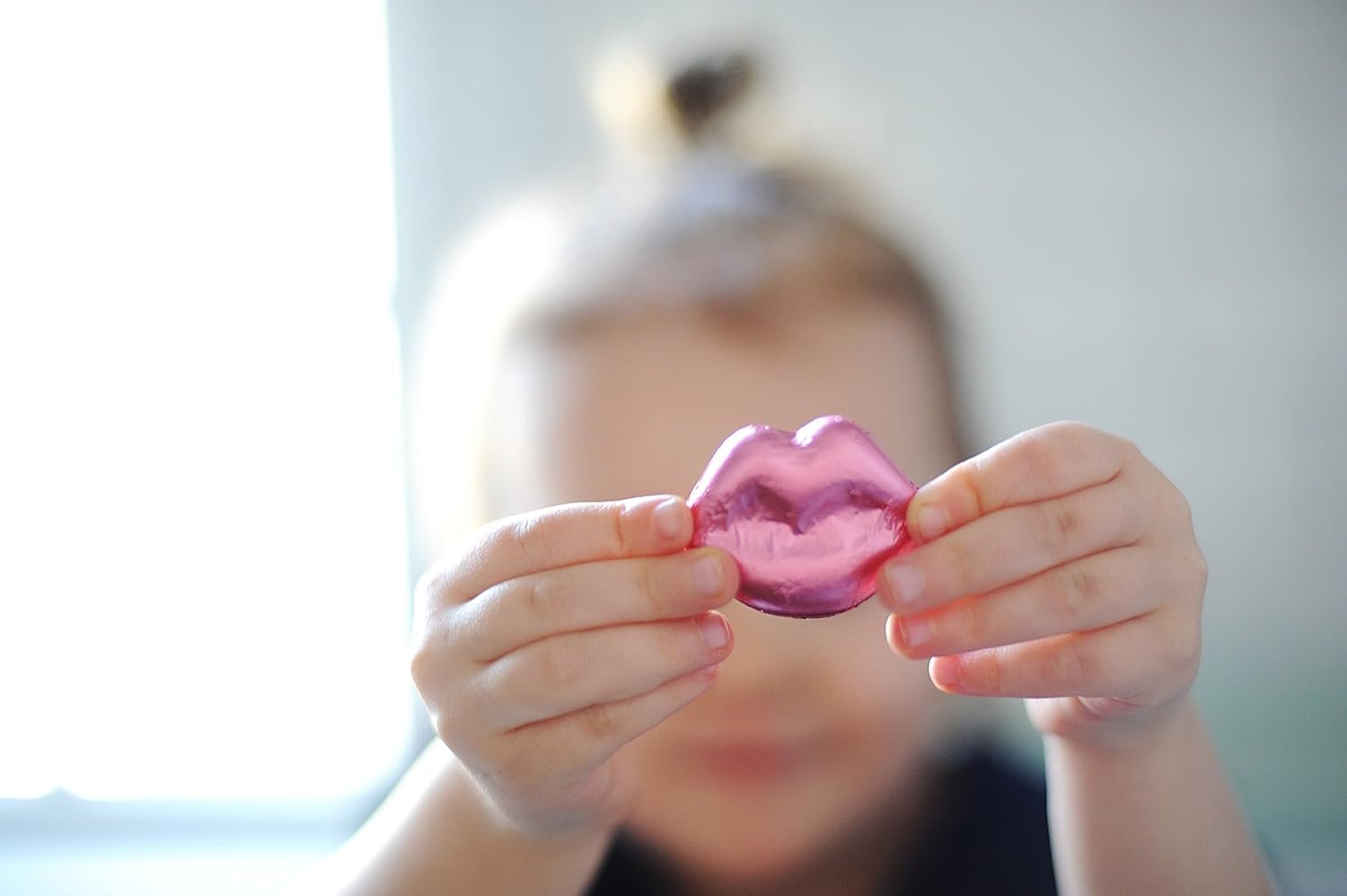 Madelaine Milk Chocolate Lips Candy - Individually Wrapped Valentine’s Day Chocolate Treats, Bulk Valentines Candy for Kids Classroom, Gifts for Him & Her, 12 Oz - Image 5