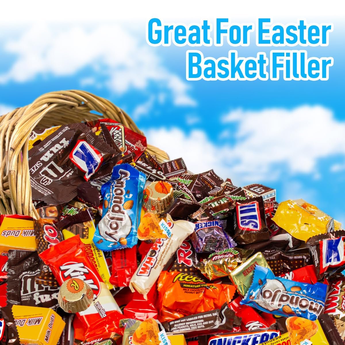 Easter Assorted Chocolate Candy Variety Pack 2 lb – Bulk Individually Wrapped Chocolates for Easter Baskets, Easter Egg Fillers, Parties & Gifting – Premium Mix for All Occasions - Image 4