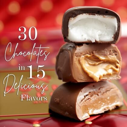 Chocolate Gift Basket – Gourmet Holiday Snack Gift Box Idea in Keepsake Tin – Men, Women, Corporate, Food Set- Bonnie and Pop