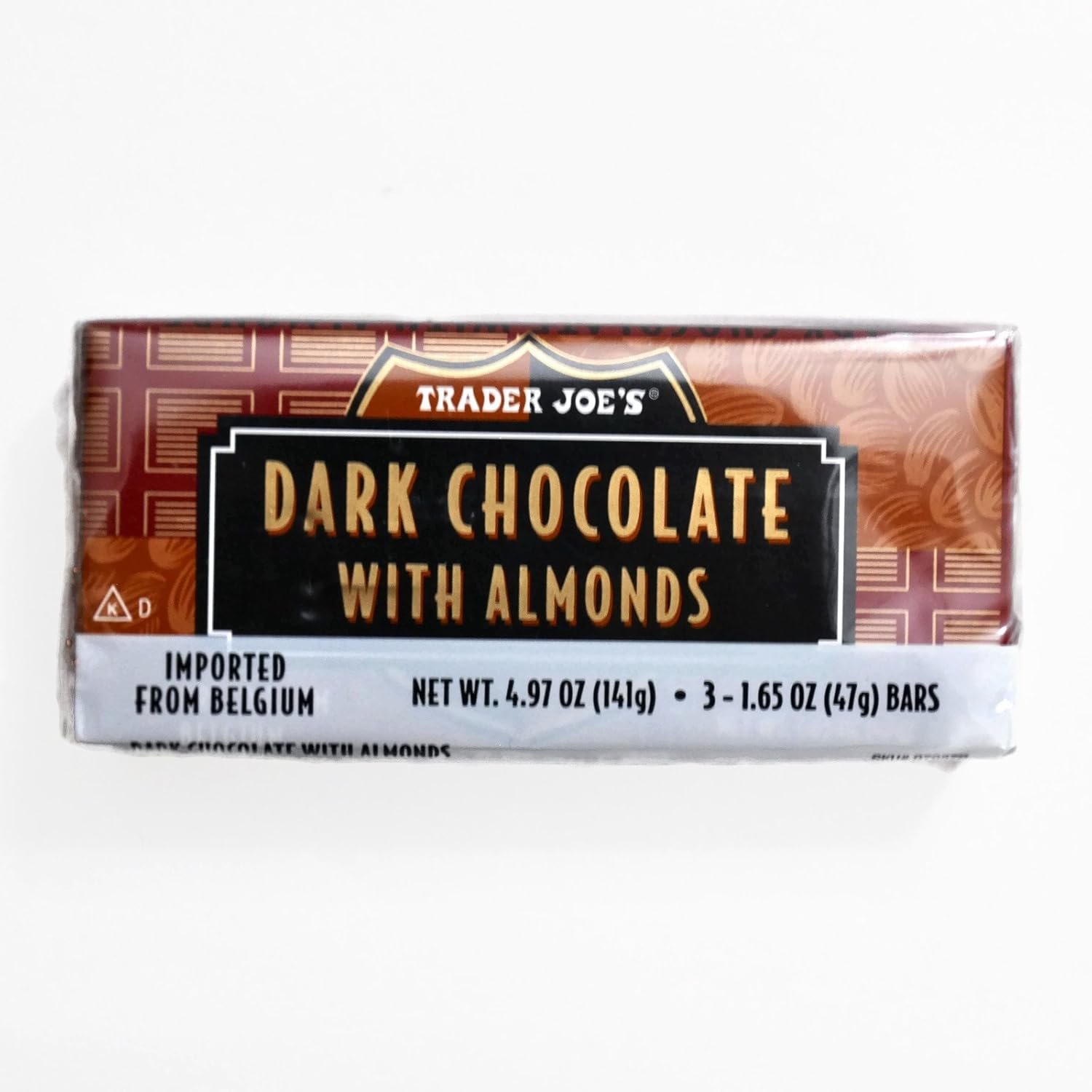 Trader Joe's Belgian Dark Chocolate Bars 3 Variety Pack - Total 9 Bars, 1.7 ounces - Image 6
