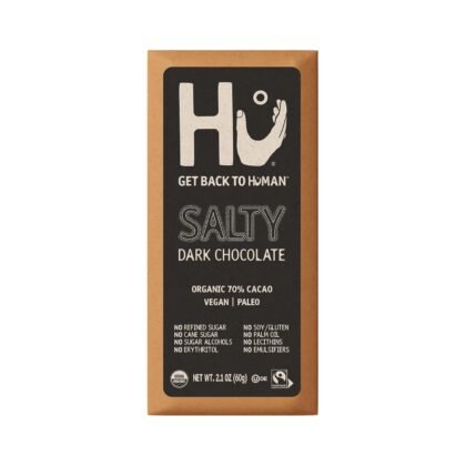 Hu Salty Dark Chocolate Bar, 2.1 Ounce Bar, 1 Count