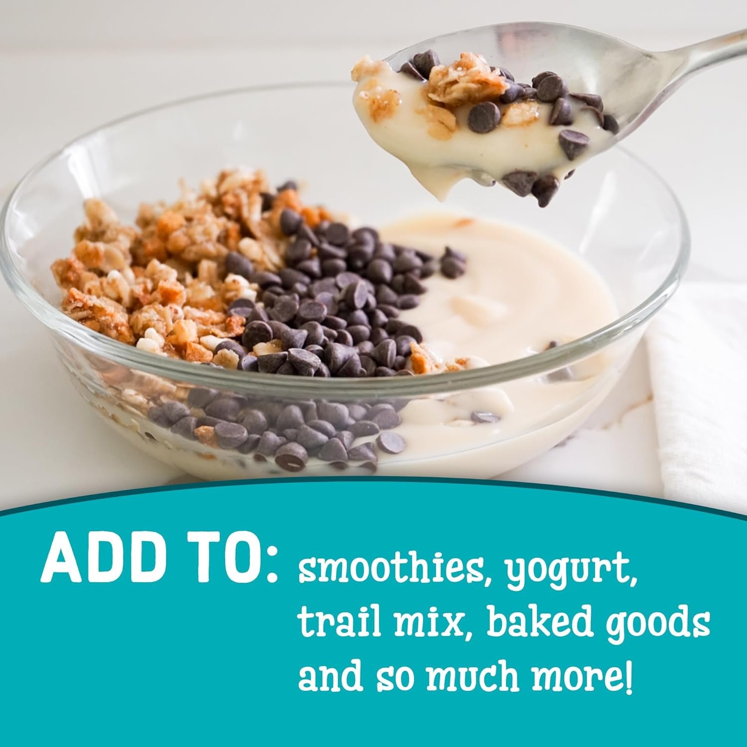 Enjoy Life Baking Dark Chocolate Morsels, Dairy Free , Soy Free, Nut Free, Non GMO, Gluten Free, Vegan Chocolate Chips, 9 oz bag - Image 5