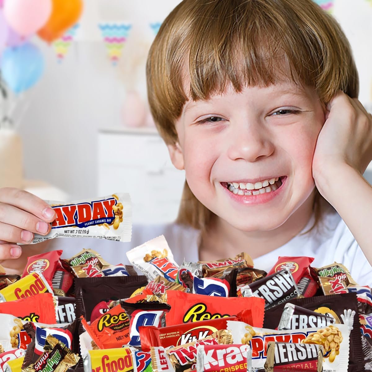 Easter Assorted Chocolate Candy Variety Pack 2 lb – Bulk Individually Wrapped Chocolates for Easter Baskets, Easter Egg Fillers, Parties & Gifting – Premium Mix for All Occasions - Image 6