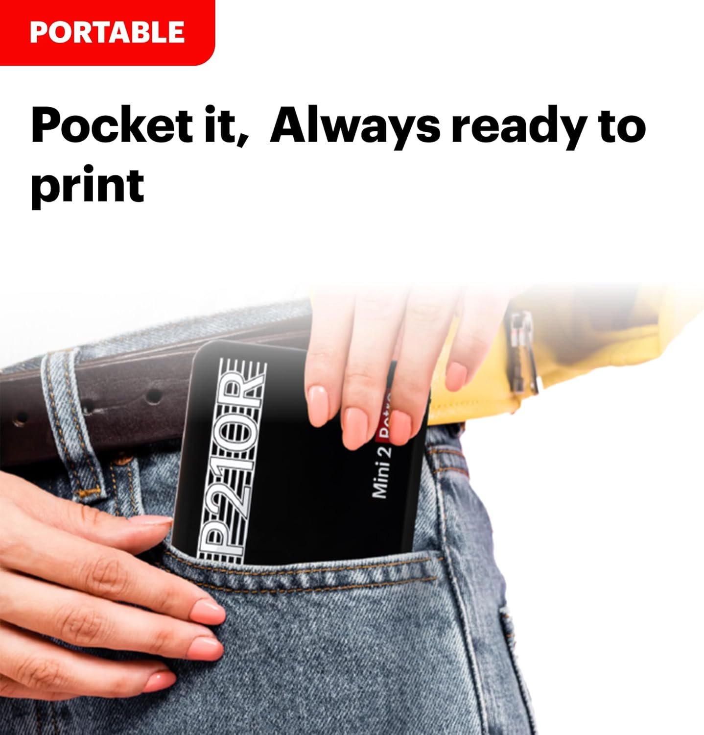 KODAK Mini 2 Retro 4PASS Portable Photo Printer, 2.1x3.4 inches, Instant Picture Printer for iPhone and Android, Photo Printer Gift, 38 Sheets Bundle, White - Image 9