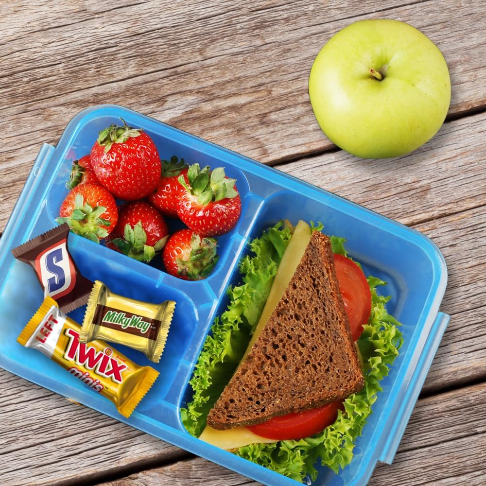 Snickers, Twix & Milky Way Minis Assorted Chocolate Candy Variety Pack, Candy Bag, 150 Ct Bulk Bag (2.93 Pounds) - Image 7