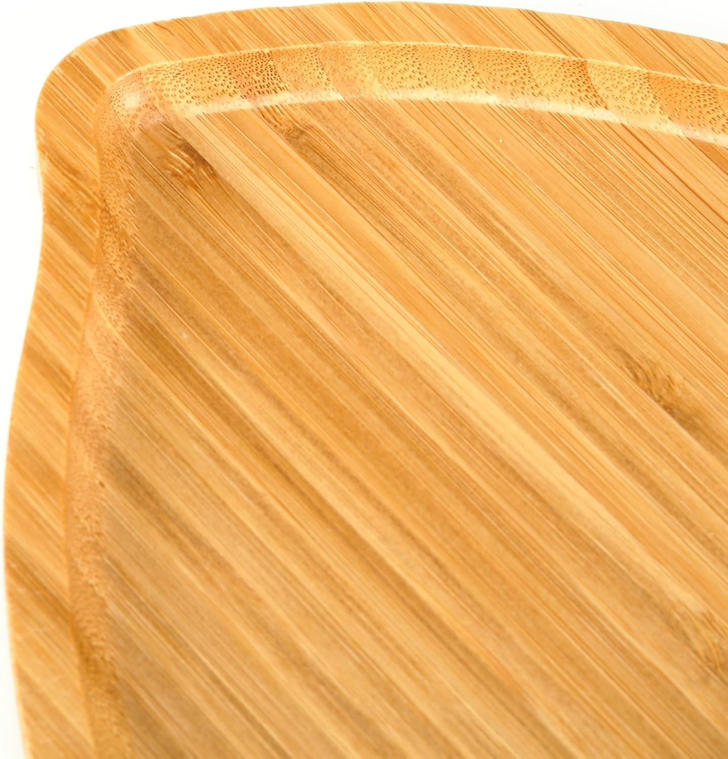 BinaryABC Heart Shaped Wood Serving Platters and Trays Side Dish Serving Trays Tabletop Serving Platters,Valentines Day Table Decorations Supplies (7.87inch) - Image 7