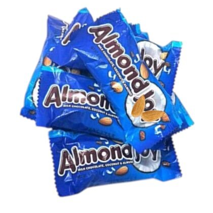 Crunchy Almond Coconut Filled Chocolate Fun Size Bars, Individually Wrapped 1.5 lb Bulk Candy-Perfect for gifting, sharing, or savoring all to yourself(24 oz)