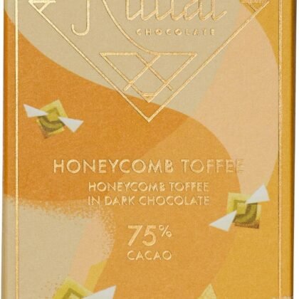 Ritual Dark Chocolate Bar, Honeycomb Toffee 75% Cacao, Notes of Honey Comb & Dark Chocolate, 2.12 oz