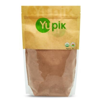 Yupik Organic Raw Cocoa Powder, 2.2 lb (35.2 oz), Gluten-Free, GMO-Free, Kosher, Vegan, Dairy-Free, No Added Sugar, Made from Raw Cacao Beans, Rich Chocolate Flavor, Ideal for Baking & Beverages