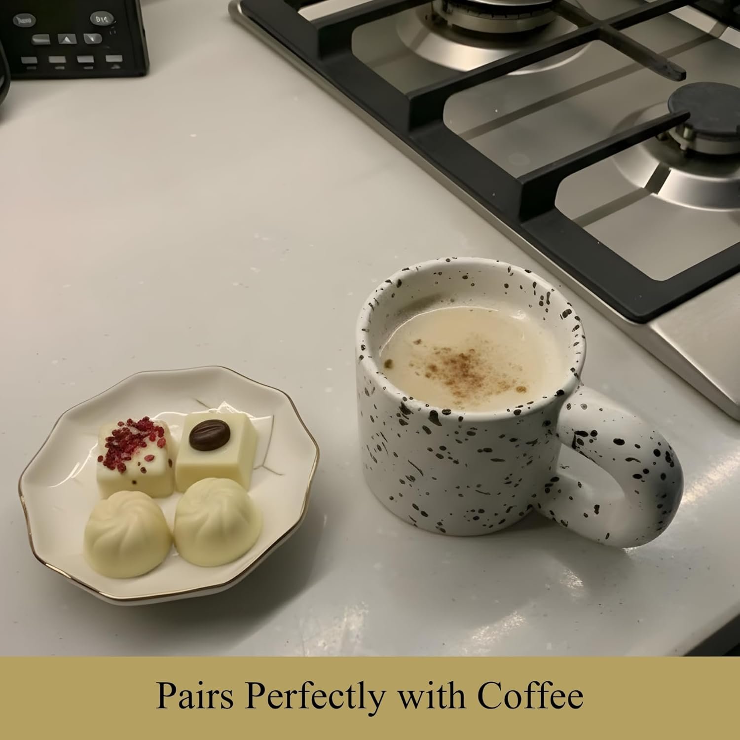 ANDY ANAND CHOCOLATIER Luxury Belgian White Chocolate Truffles - Handmade Assorted Chocolate Flavors - Gourmet Collection with Delectable Ganache - Chocolate Gift Box | Perfect for Chocolate Lovers (24 Pcs) - Image 5