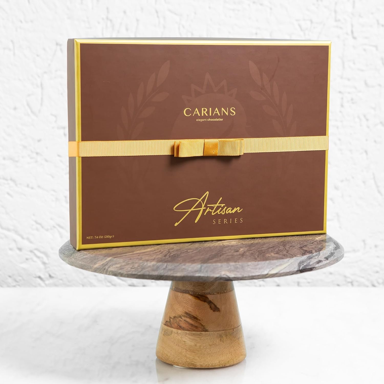 CARIANS Valentine’s Day Chocolate Gift Box, Assorted Luxury Premium Pralines Gourmet Chocolate Basket, Dark, Milk & Truffles, Box of Candy, Elegant Valentine’s Day Gift for Her, 21 pc. - Image 4