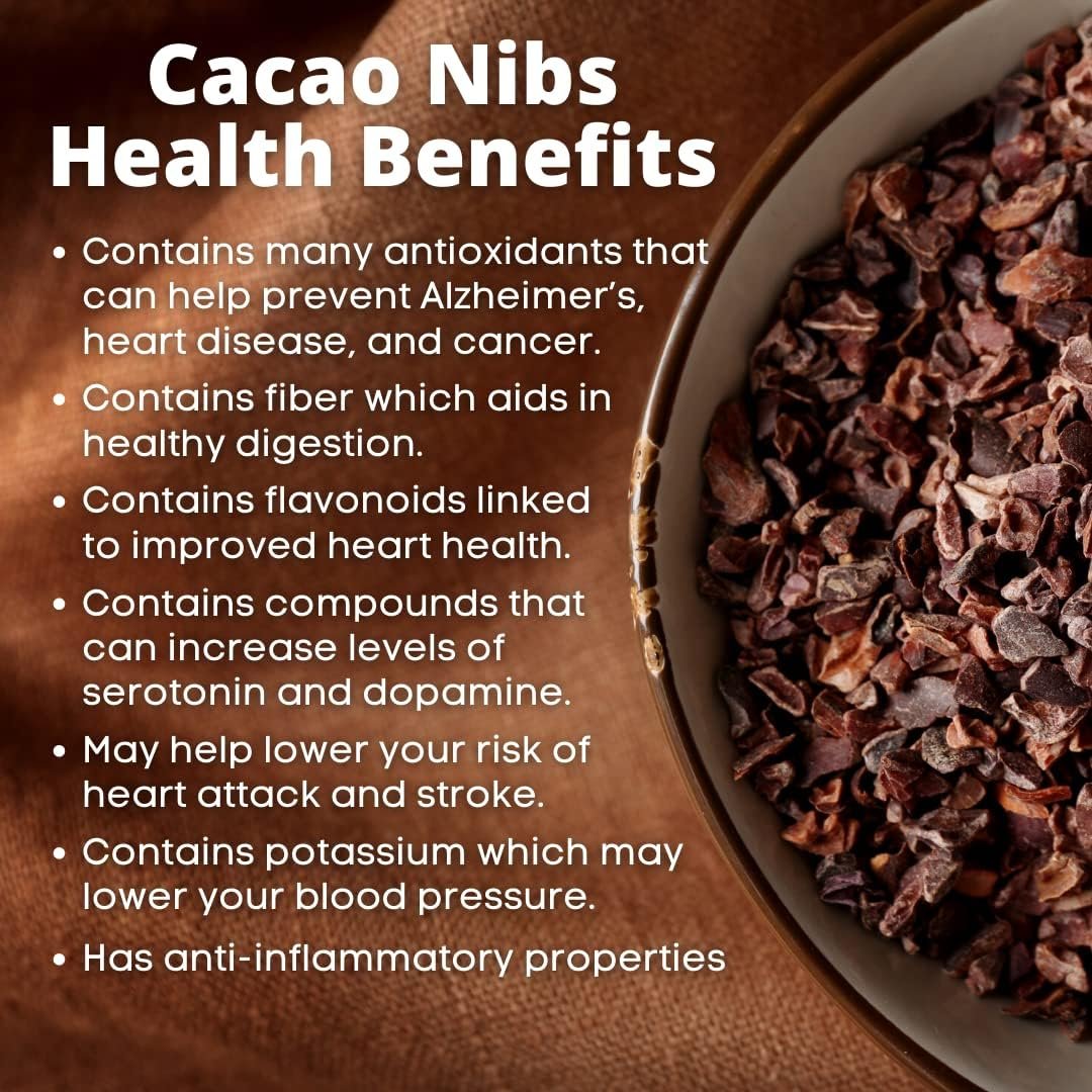 Premium Cacao Nibs sourced from the Dominican Republic (8 oz / 0.5 lb) - Image 9