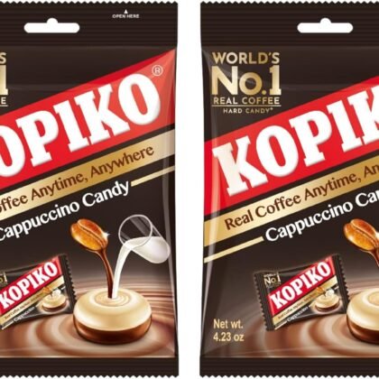 2 Packs Kopiko Cappuccino Candy 4.23 Oz